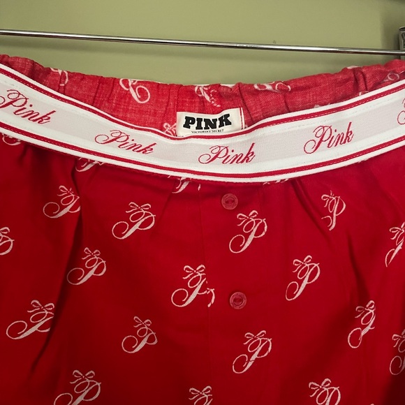 NWT PINK Victoria's Secret Sleep Shorts Sz Med - Picture 3 of 5